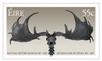Irish Elk stamp