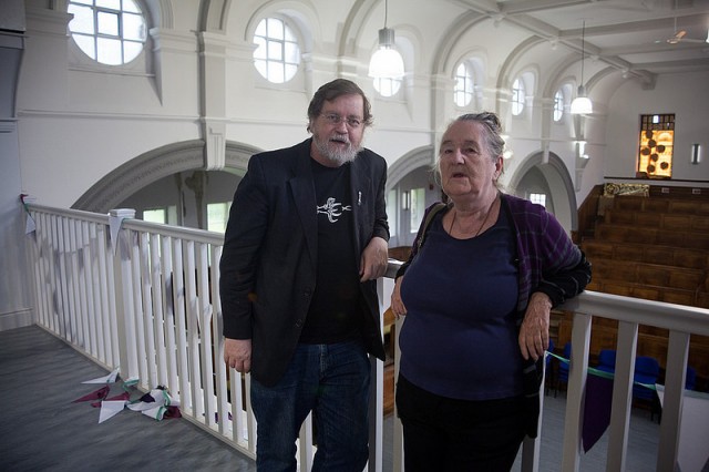PZ Myers and Maureen Brian