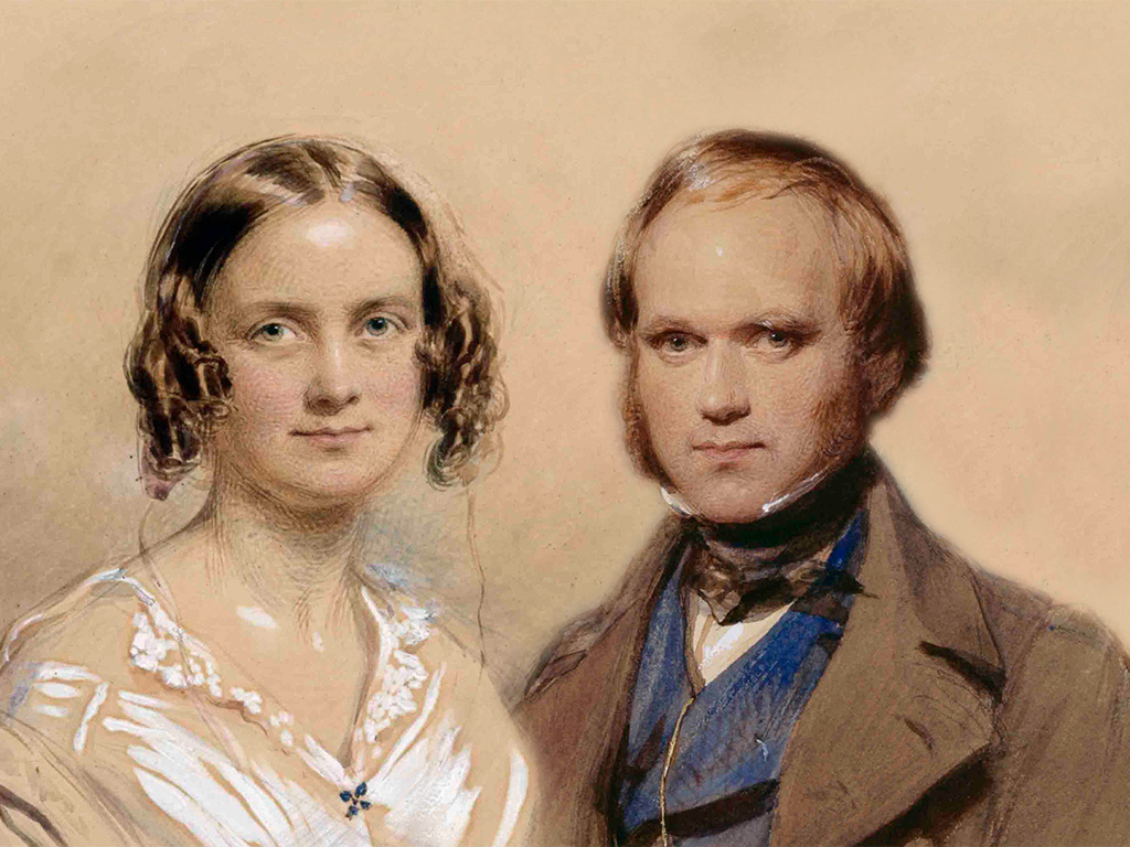 Charles and Emma Darwin