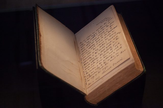 Darwin’s first personal copy of ‘On the Origin of Species’.