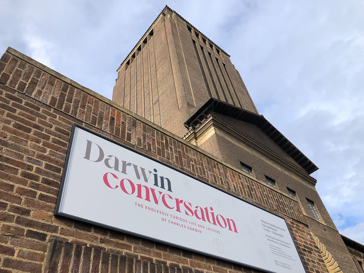 ‘Darwin in Conversation’ exhibition, Cambridge