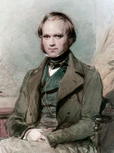 Charles Darwin, 1840.