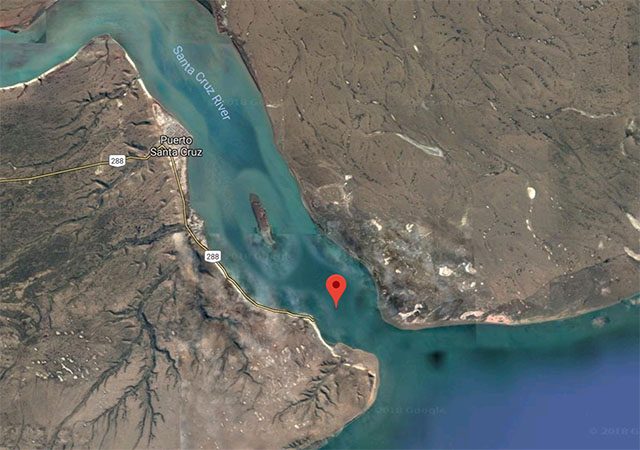 Satellite image Keel Point