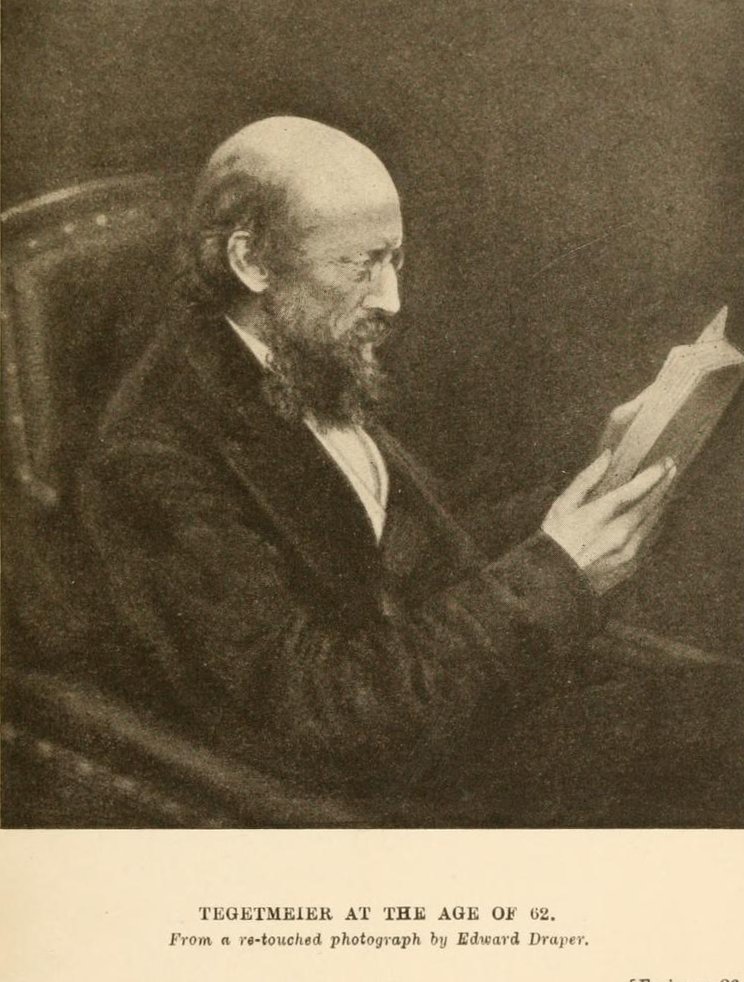 Tegetmeier, age 62.