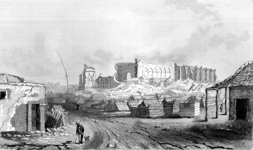 20-Feb-1835: Darwin witnesses an earthquake