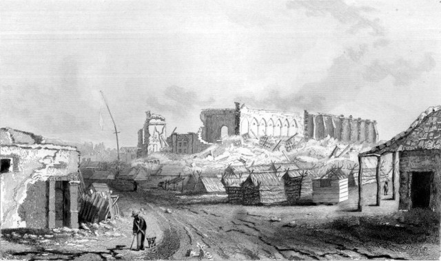 Remains of the Cathedral in Concepción