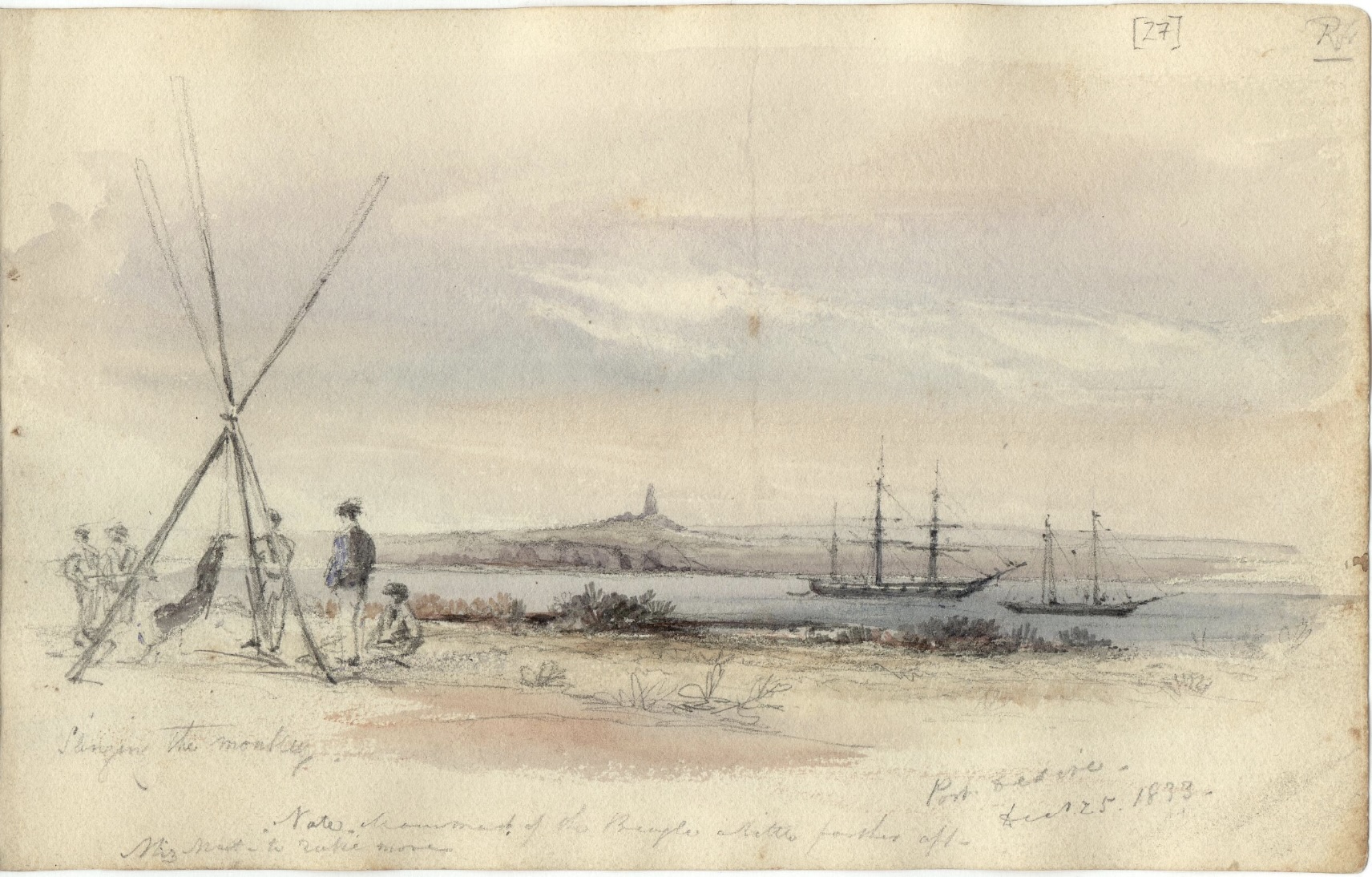 25-Dec-1833: The HMS Beagle Olympics