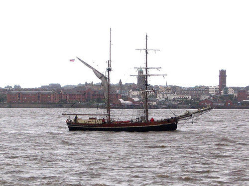 Tall Ship, River Mersey