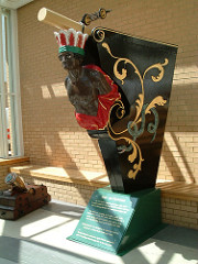 HMS Rattlesnake Figurehead HMS Rattlesnake Figurehead